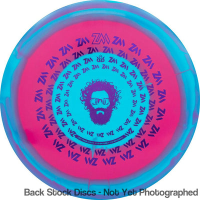 Dynamic Discs Fuzion Orbit Eye Maverick with Zach Melton Crazy Hair ZM Spiral Team Series 2023 Stamp