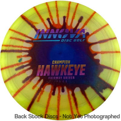 Innova Champion I-Dye Hawkeye with Burst Logo Stock Stamp