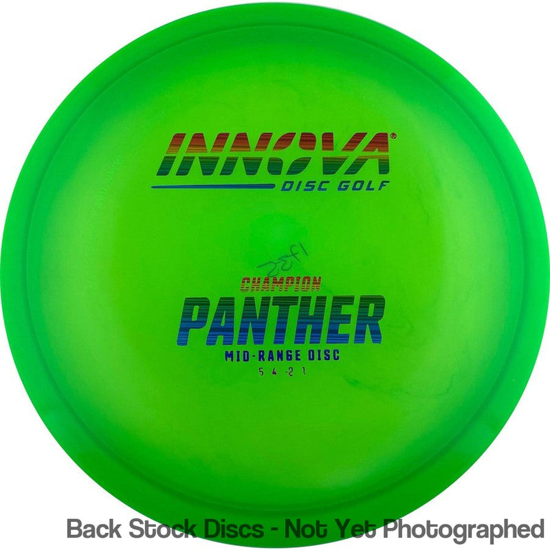 Innova Champion Panther with Burst Logo Stock Stamp