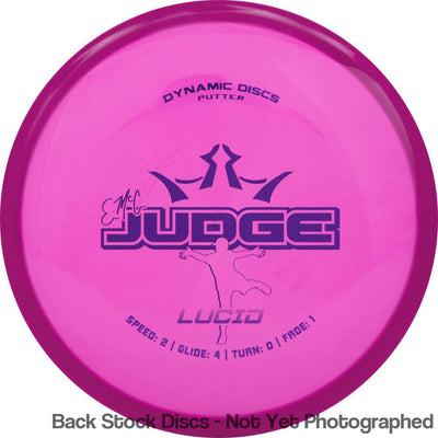 Dynamic Discs Lucid EMAC Judge with EMAC Signature Stamp