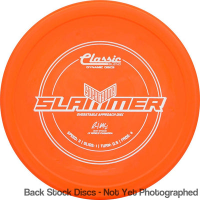 Dynamic Discs Classic Blend SockiBomb Slammer with Sockibomb Ricky Wysocki Signature 2x World Champion Stamp