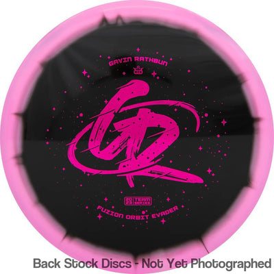 Dynamic Discs Fuzion Orbit Evader with Gavin Rathbun Space Orbit Team Series 2023 Stamp