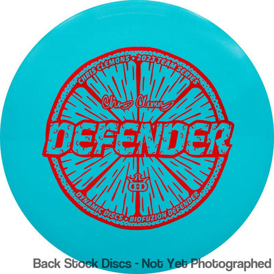 Dynamic Discs BioFuzion Defender with Chris Clemons Lemon Seeds Team Series 2023 Stamp