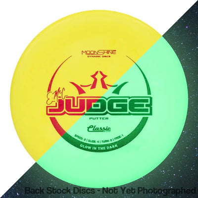 Dynamic Discs Classic Blend Moonshine Glow EMAC Judge with EMAC Signature Stamp