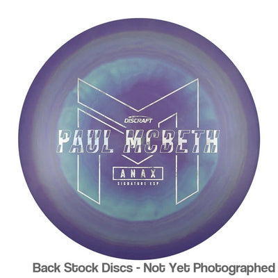 Discraft ESP Anax with Paul McBeth - Large PM Logo Stamp