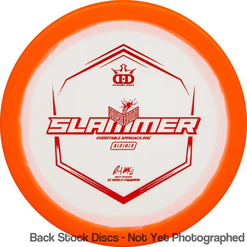 Dynamic Discs Classic Supreme Orbit SockiBomb Slammer with Sockibomb Ignite V2 - Ricky Wysocki 2x World Champion Stamp