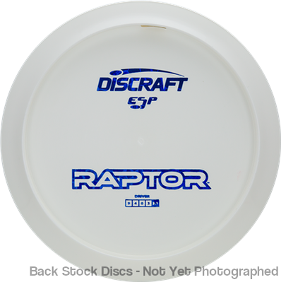 Discraft ESP Raptor with Dye Line Blank Top Bottom Stamp