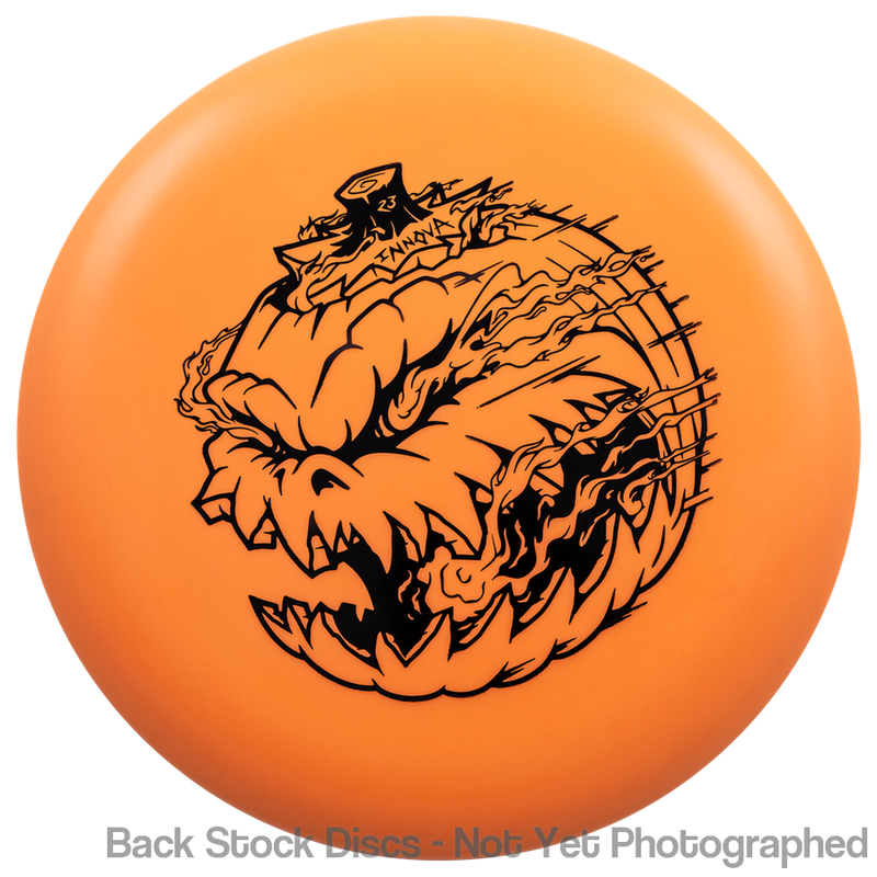 Innova Nexus Color Glow Aviar Putter with Halloween Flaming Pumpkin 2023 Stamp