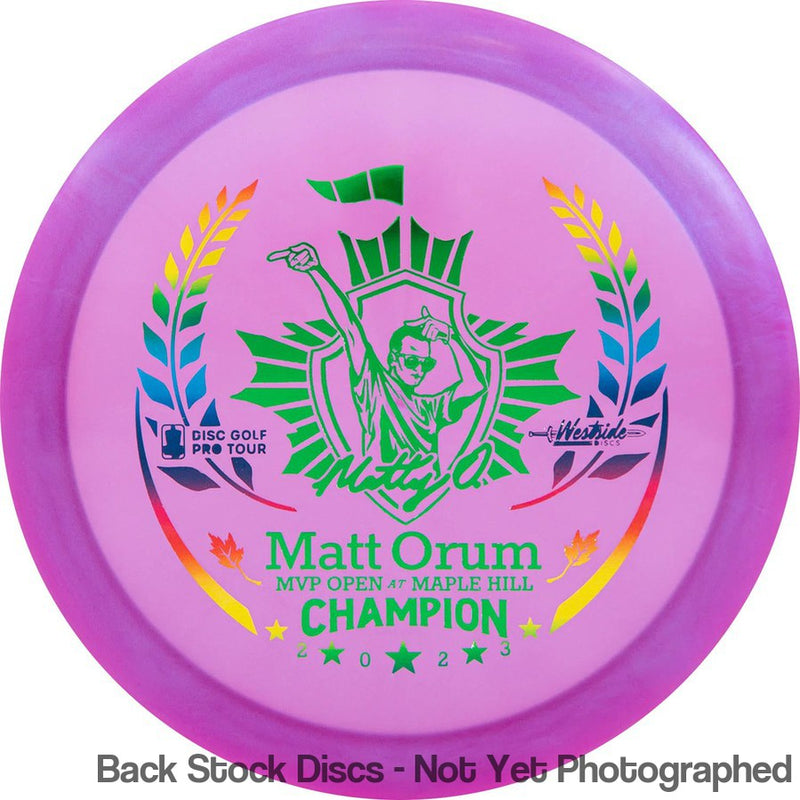Westside VIP-X Chameleon Glimmer Stag with Matt Orum MVP Open at Maple Hill Champion 2023 Stamp
