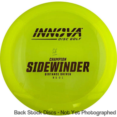 Innova Champion Sidewinder with Burst Logo Stock Stamp