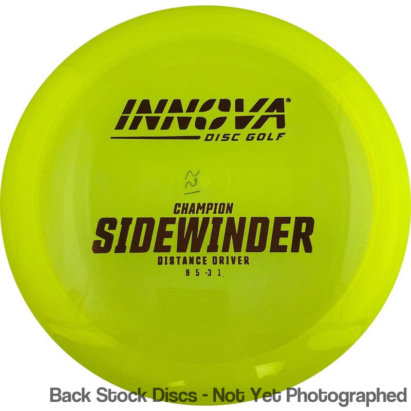 Innova Champion Sidewinder with Burst Logo Stock Stamp