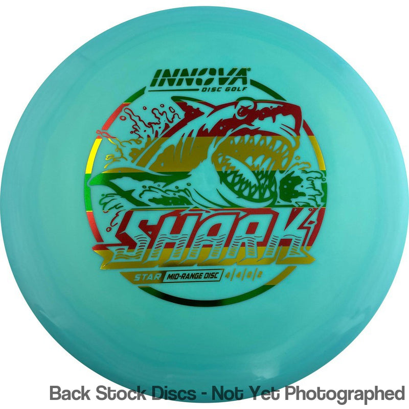 Innova Star Shark with Burst Logo Stock Stamp