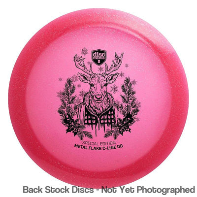 Discmania C-Line Metal Flake DD Reinvented with Holiday Reindeer Special Edition Stamp