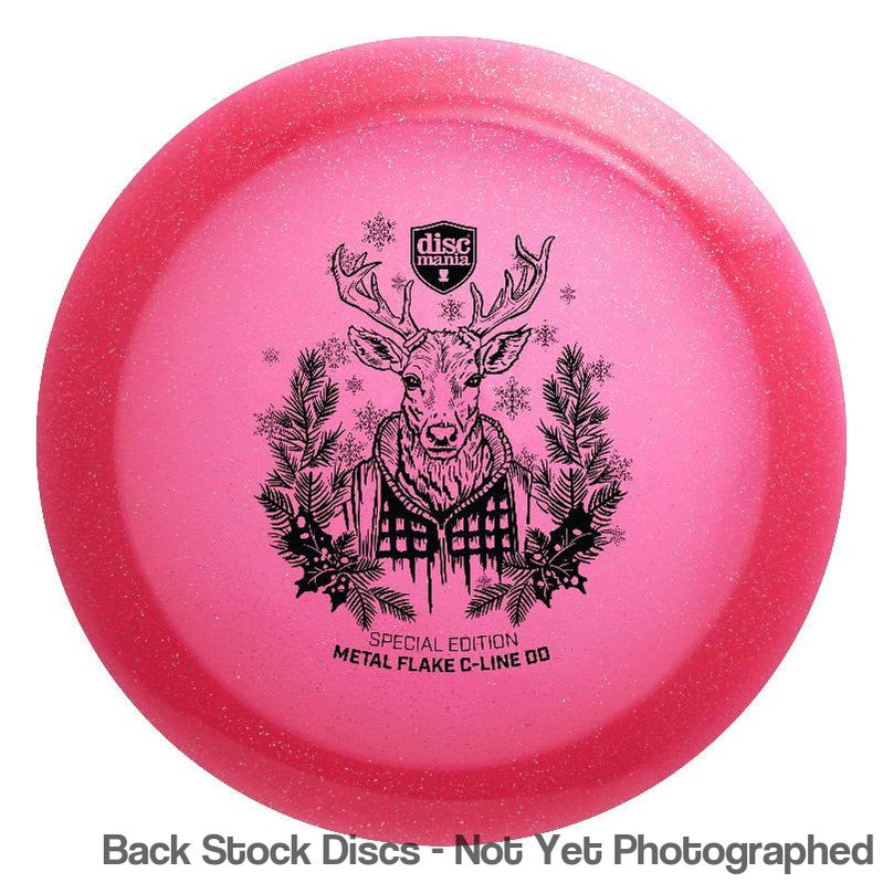 Discmania C-Line Metal Flake DD Reinvented with Holiday Reindeer Special Edition Stamp