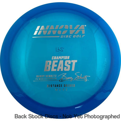 Innova Champion Beast with Burst Logo Barry Schultz 2X World Champion Stamp