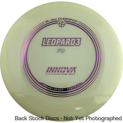 Innova Champion Glow Leopard3 with Burst Logo Stock Stamp