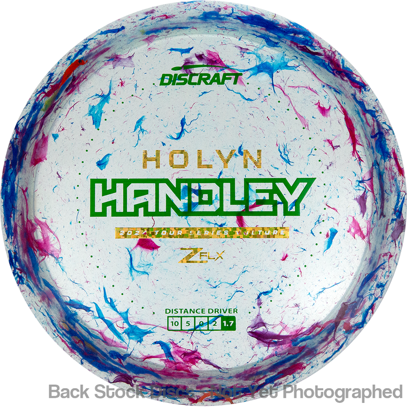 Discraft Jawbreaker Z FLX Vulture with Holyn Handley 2024 Tour Series Stamp