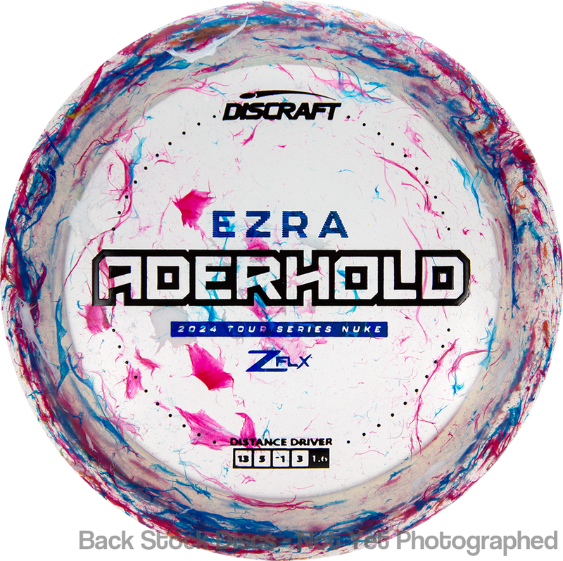 Discraft Jawbreaker Z FLX Nuke with Ezra Aderhold 2024 Tour Series Stamp