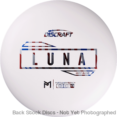 Discraft Putter Line Hard Luna with PM Logo Stock Stamp Stamp