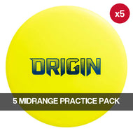 Discmania Evolution NEO Origin 5 Midrange Practice Pack: 172.0g to 174.0g [Disc and Stamp Colors May Vary]