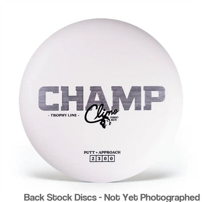 Climo Base Champ with 1st Run Stamp