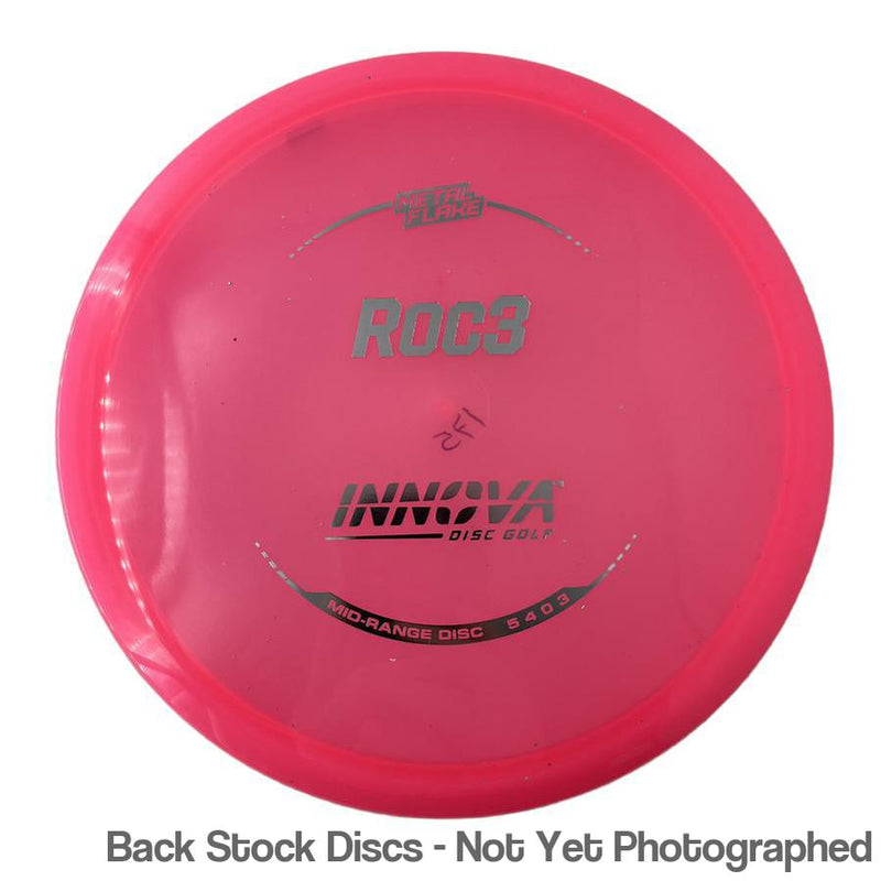 Innova Champion Metal Flake Roc3 with Burst Logo Stock Stamp