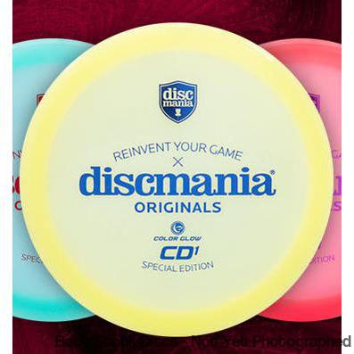 Discmania C-Line Color Glow Reinvented CD1 with Discmania Originals x Reinvent Your Game Special Edition Stamp