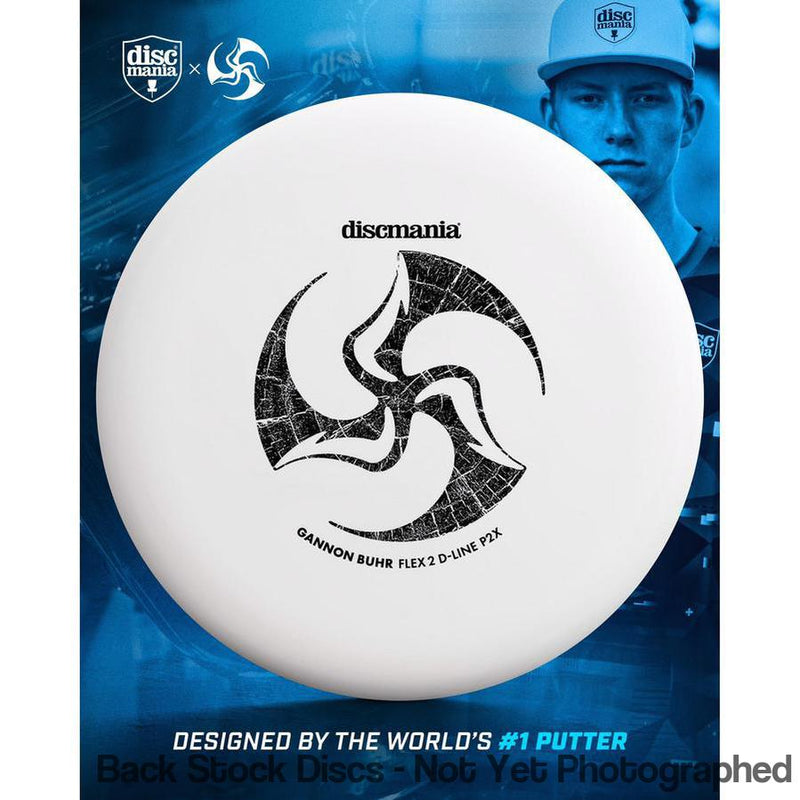 Discmania Italian D-Line Flex 2 P2x with Gannon Buhr Signature Series x Huk Lab Collaboration Stamp