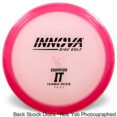 Innova Champion IT with Burst Logo Stock Stamp