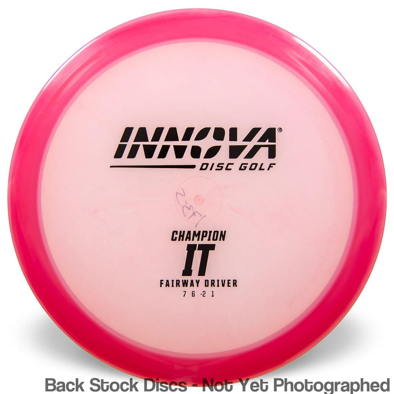 Innova Champion IT with Burst Logo Stock Stamp