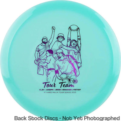 Kastaplast K1 Hard Malm with Tour Team - Clay | Joseph | Jesse | Braeden | Fritiof - Tour Series 2025 Stamp