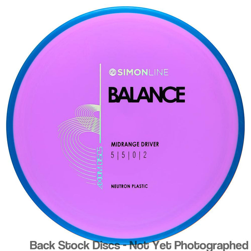 Axiom Neutron Balance with SimonLine Stock Stamp