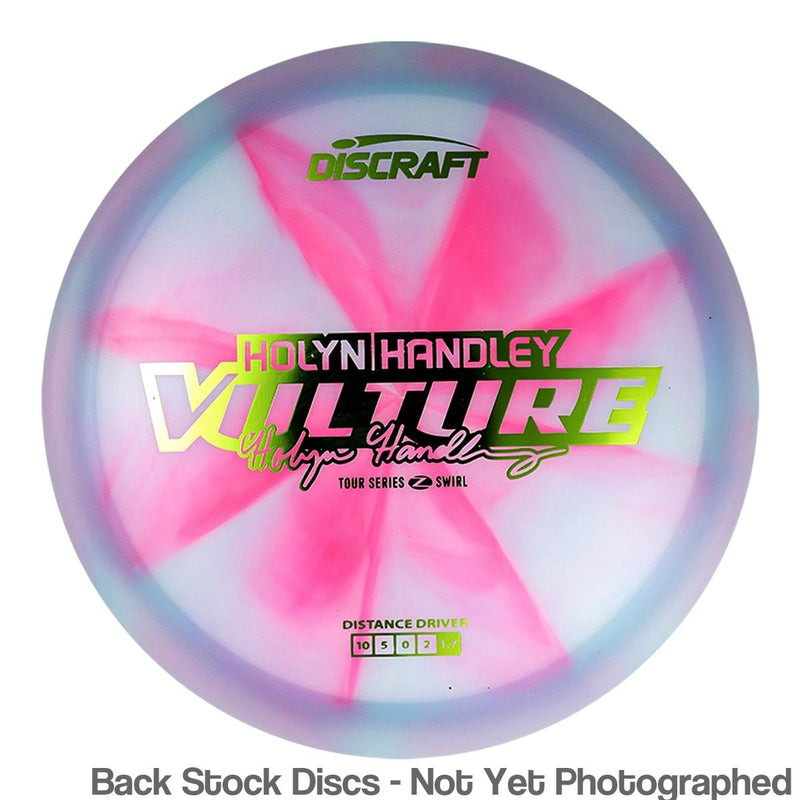 Discraft Elite Z Swirl Vulture with Holyn Handley 2025 Tour Series Stamp