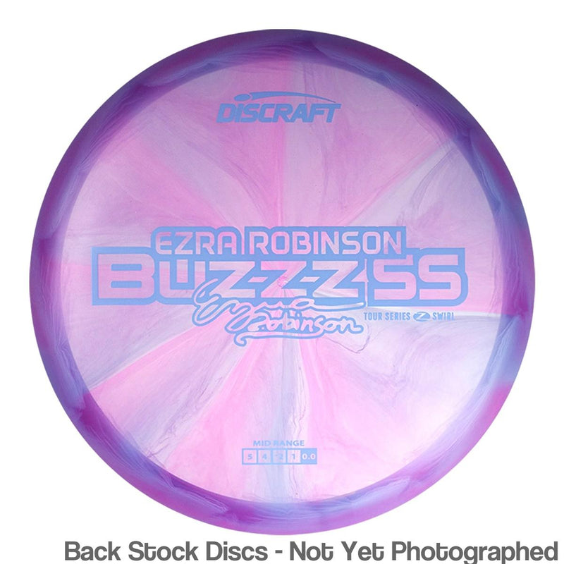 Discraft Elite Z Swirl BuzzzSS with Ezra Robinson 2025 Tour Series Stamp