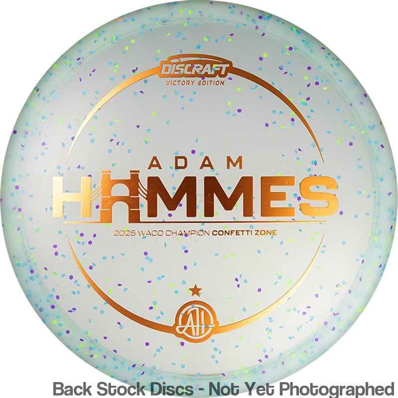 Discraft Elite Z Confetti Zone with Adam Hammes - 2025 Waco Champion - AH Signature Stamp