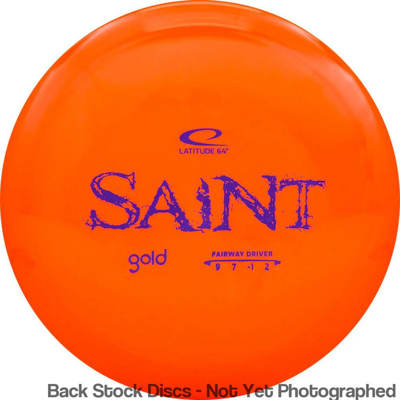 Latitude 64 Gold Line Saint with Distressed Stock Stamp