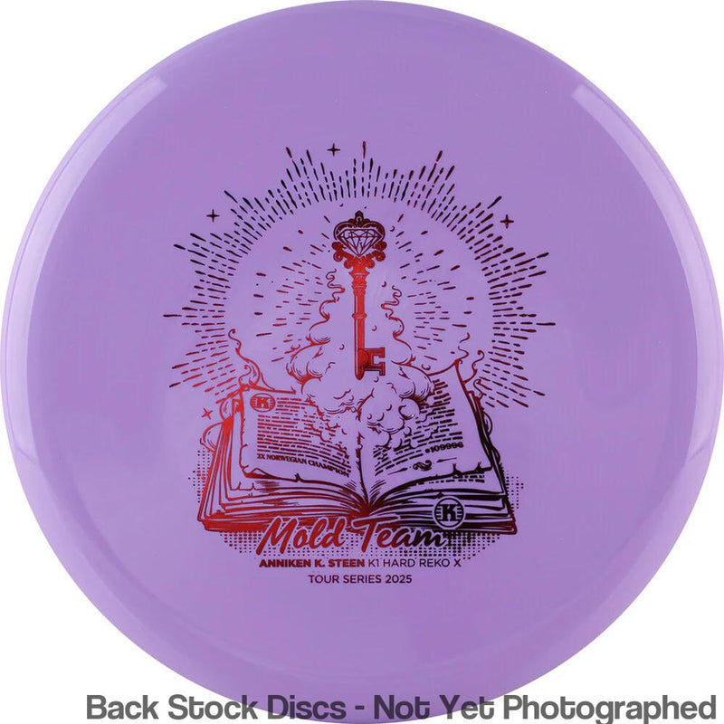 Kastaplast K1 Hard Reko X with Anniken Steen Mold Team - Tour Series 2025 Stamp