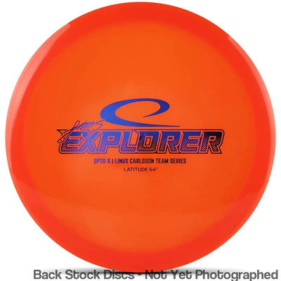 Latitude 64 Opto-X Explorer with Linus Carlsson Team Series 2025 Stamp