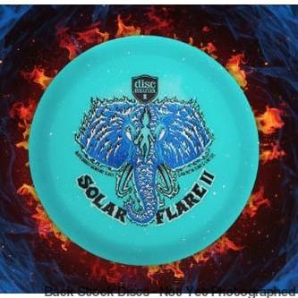Discmania C-Line Glow Metal Flake FD3 with Alden Harris Signature Series Solar Flare II (Triple Foil) Stamp