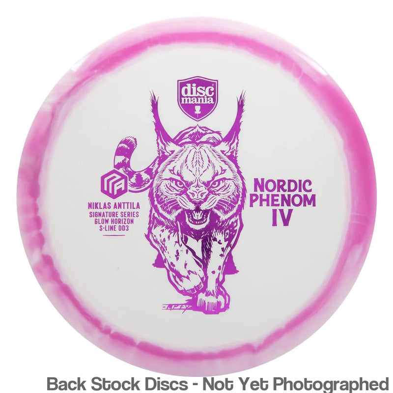 Discmania S-Line Horizon Glow DD3 with Niklas Anttila Signature Series Nordic Phenom 4 Single Foil Stamp