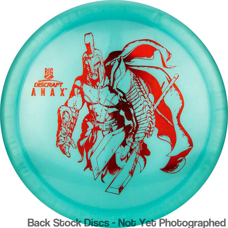 Discraft Big Z Collection Anax with Big Z Stock Stamp with Inside Rim Embossed PM Paul McBeth Stamp