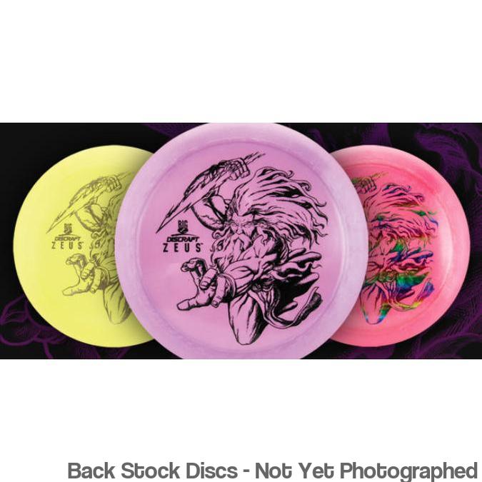 Discraft Big Z Collection Zeus with Big Z Stock Stamp with Inside Rim Embossed PM Paul McBeth Stamp