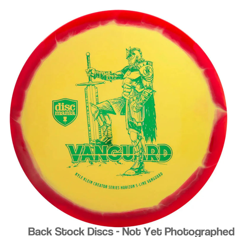 Discmania Horizon S-Line Vanguard with Kyle Klein Creator Series Leg Up Knight 2025 Stamp