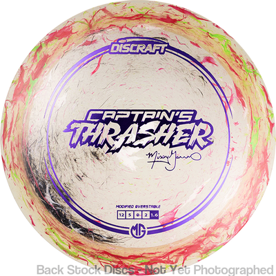 Discraft Elite Z Jawbreaker Captain's Thrasher with 2025 Missy Ganon Stamp