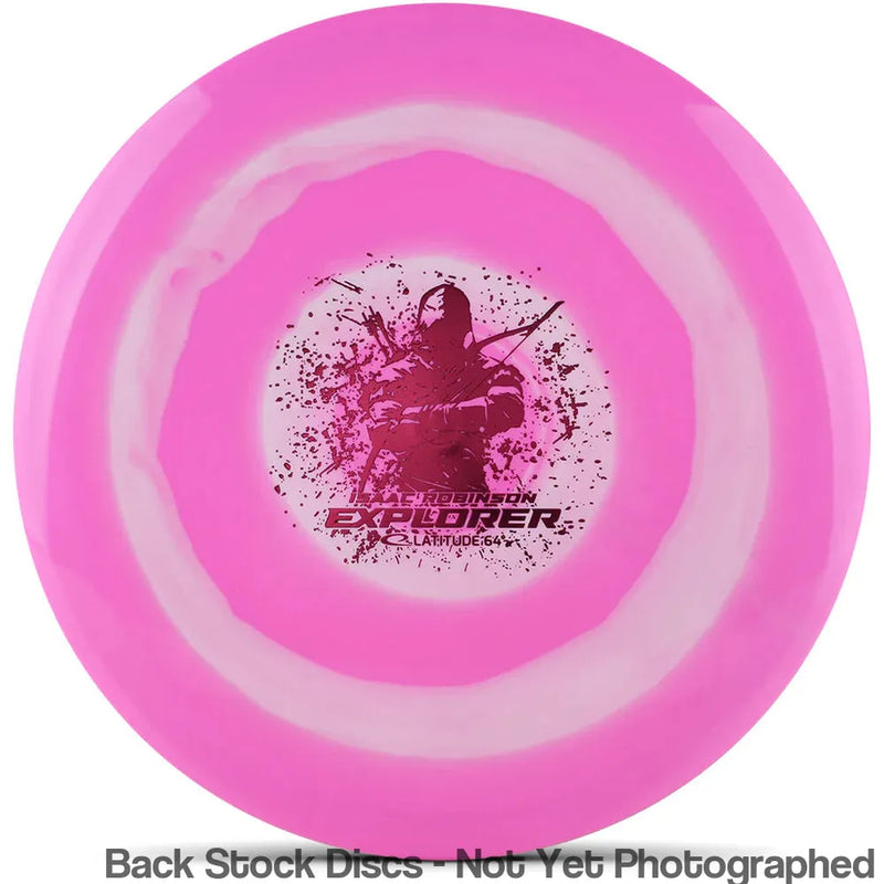 Latitude 64 Gold Bullseye Explorer with Isaac Robinson Team Series 2025 Stamp