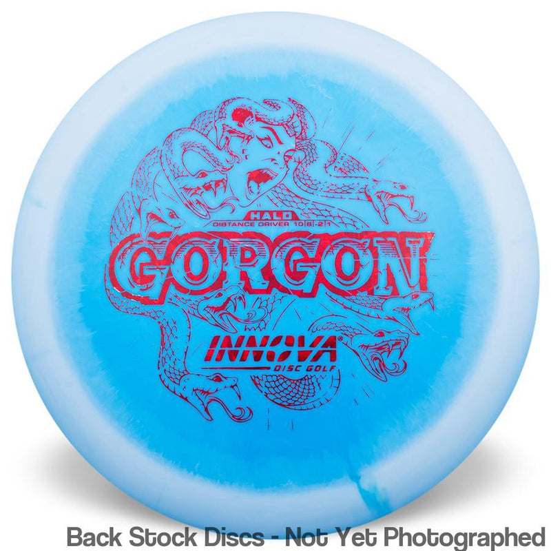 Innova Halo Star Gorgon with Burst Logo Stock Stamp