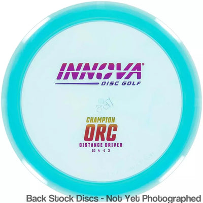 Innova Champion Orc with Burst Logo Stock Stamp
