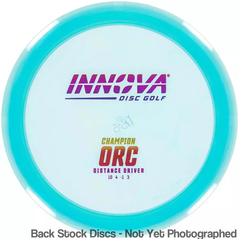 Innova Champion Orc with Burst Logo Stock Stamp
