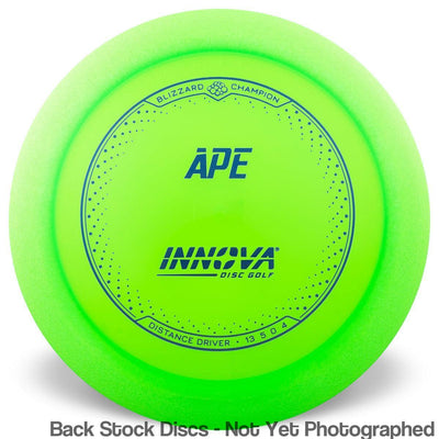 Innova Champion Blizzard Ape with Burst Logo Stock Stamp