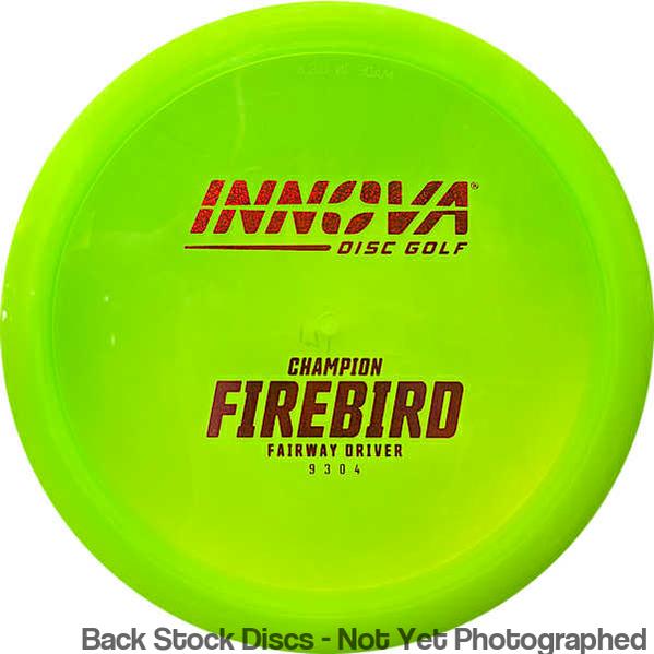 Innova Champion Firebird with Burst Logo Stock Stamp